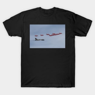 Red Arrows with XH558 T-Shirt